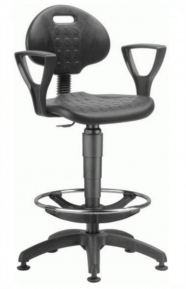  Nor/SB Office Stool Black* 