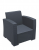  Monaco/ST-P Dark Grey* Armchair 