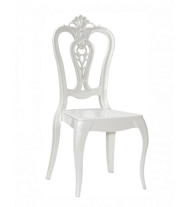  Venice Chair Glossy White 