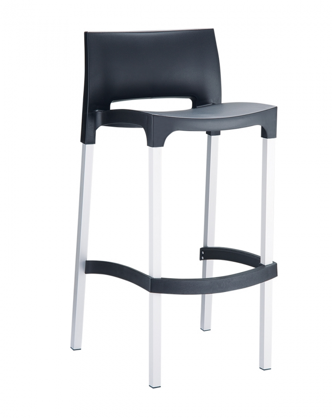  Gio* Barstool Black 75cm Alu PL 
