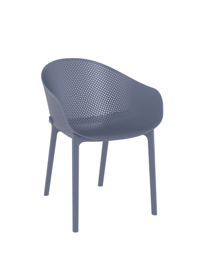  Sky* Armchair Dark Grey 