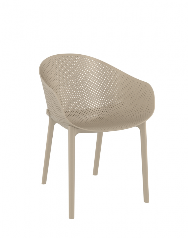  Sky* Armchair Cappuccino PL 