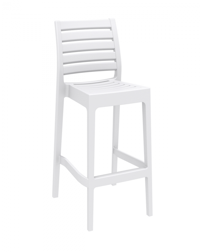  Ares/S* Barstool White 75cm PL 