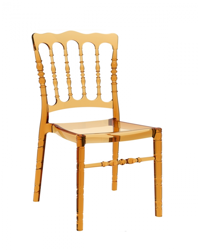  Opera* Chair Transparent Gold 