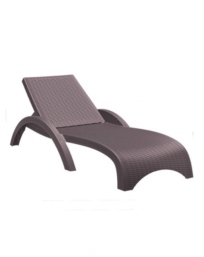  Tropic* Sun-Lounger  Brown 