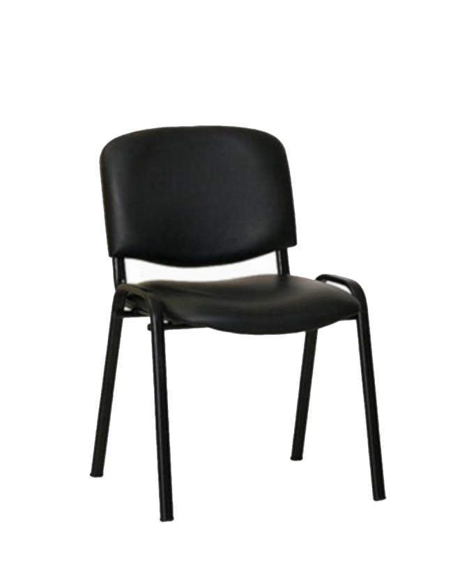  Visitor Chair Iso Black/Skai* 