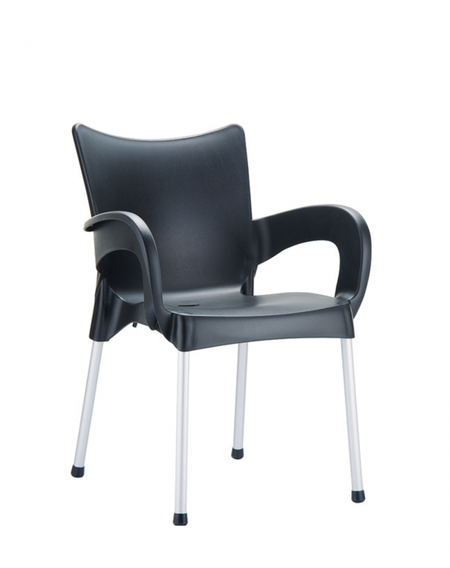  Romeo* Armchair Black 