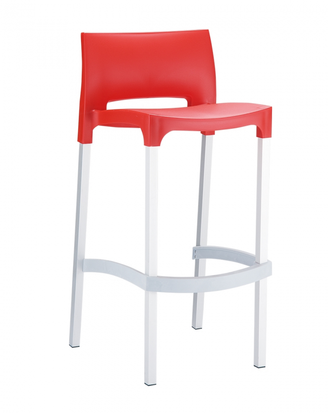  Gio* Barstool Red 75cm Alu PL 
