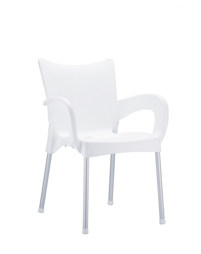  Romeo* Armchair White 