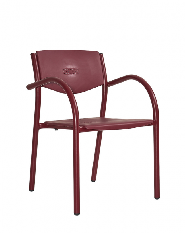  Orlando Bordeaux Armchair 