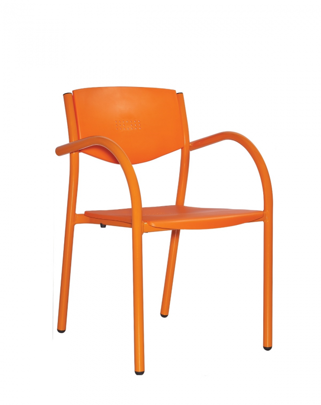  Orlando Orange Armchair 