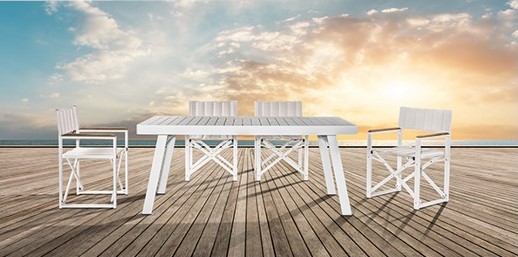 Piazza/W-LUX + York/T Dining Set