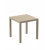  Ares/T80x80cm* Table Taupe PL 