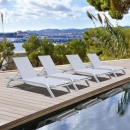  Myconos Sun-Lounger Dark Grey/Cappuccino 