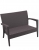  Pacific/D Brown* Sofa 