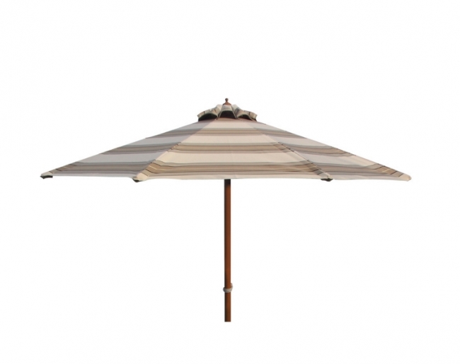  Fiji Umbrella R250/8 PR Teak-Acrylic* 
