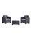  Alabama Terrace Set Anthracite* 