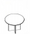  Mio, conference table 110xh.75cm* 