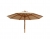  Fiji Umbrella 200/8 ALU. Teak-Polyester Beige* 