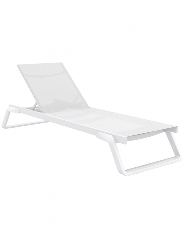  Tropic-2* Sun-Lounger White 