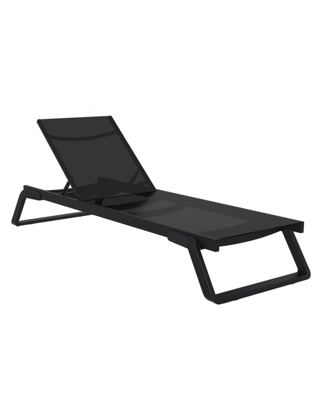  Tropic-2* Sun-Lounger Black 