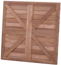  Meza-80x80cm Table Top Teak 