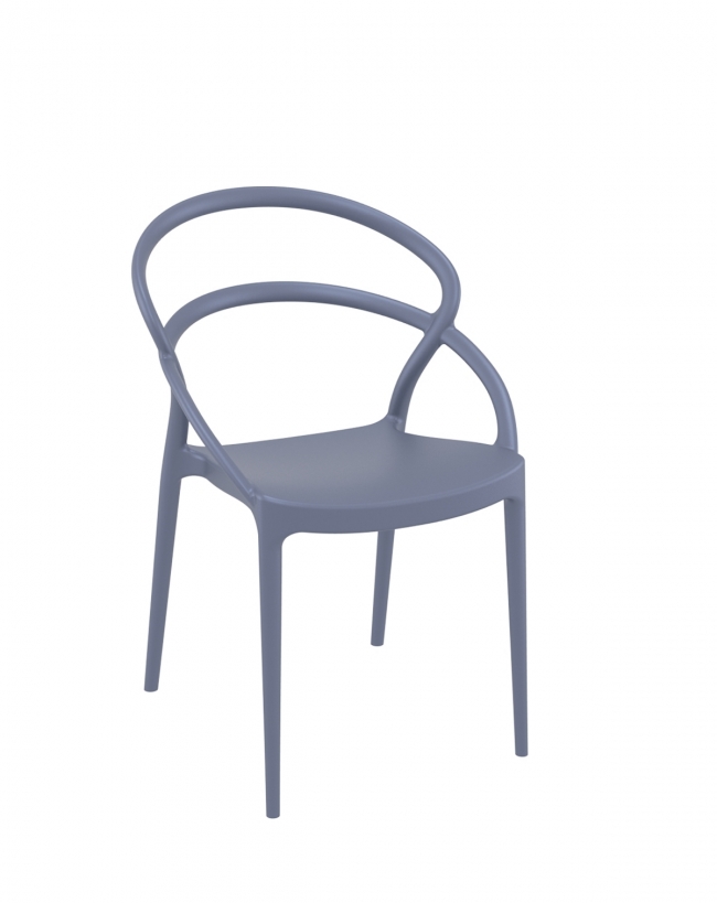  PIA/PL* CHAIR DARK GREY 
