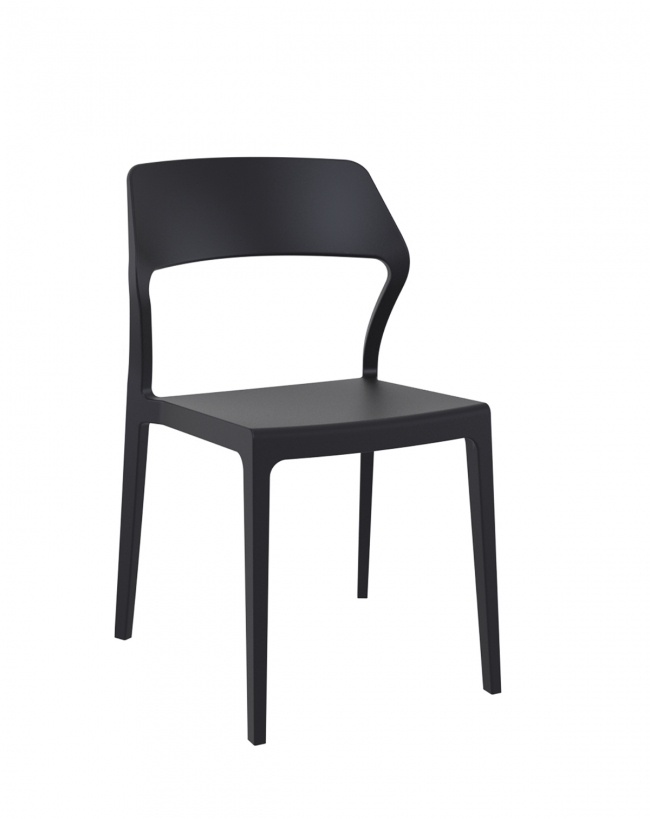 Snow/PL* Chair Black 