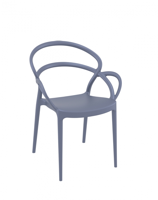  Mila/PL* Armchair Dark Grey 