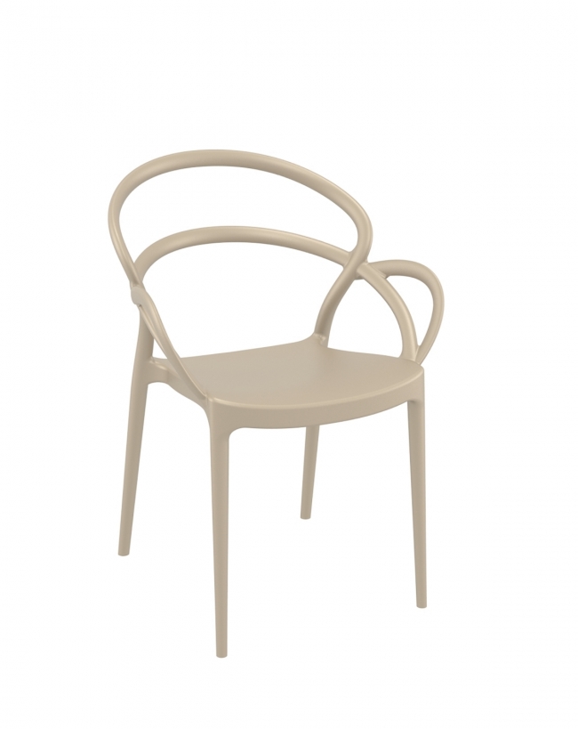  Mila/PL* Armchair Taupe 