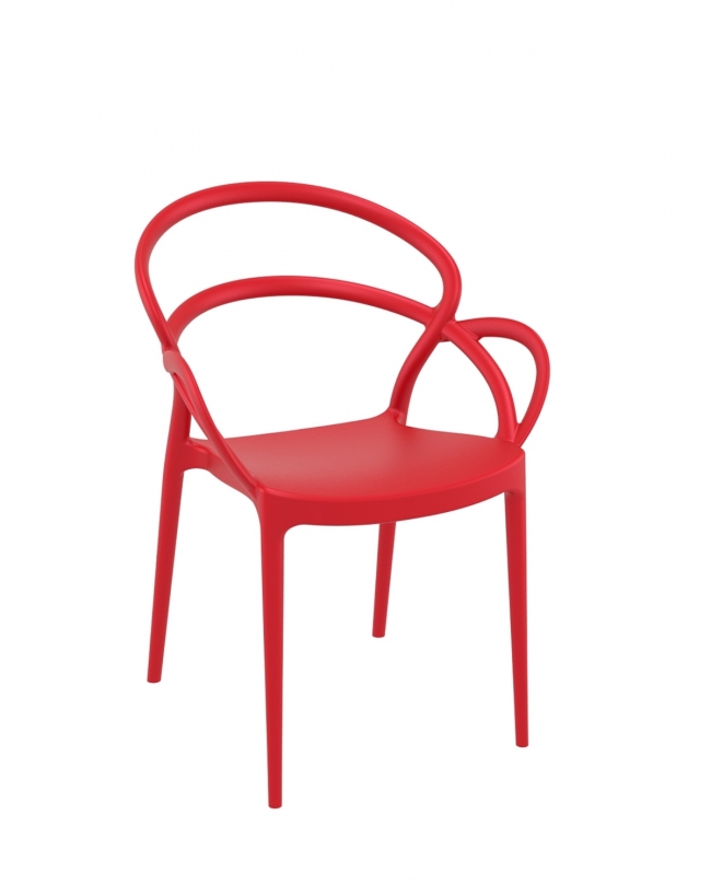  Mila/Pl* Armchair Red 