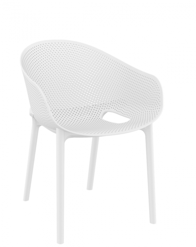  Sky Pro* Armchair White 