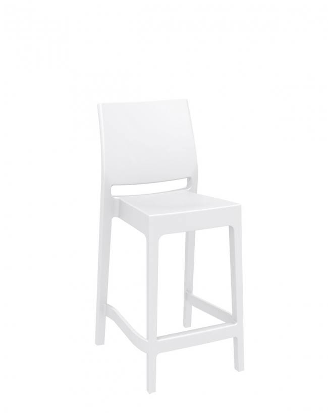  Maya/S-65cm* Barstool White PL 