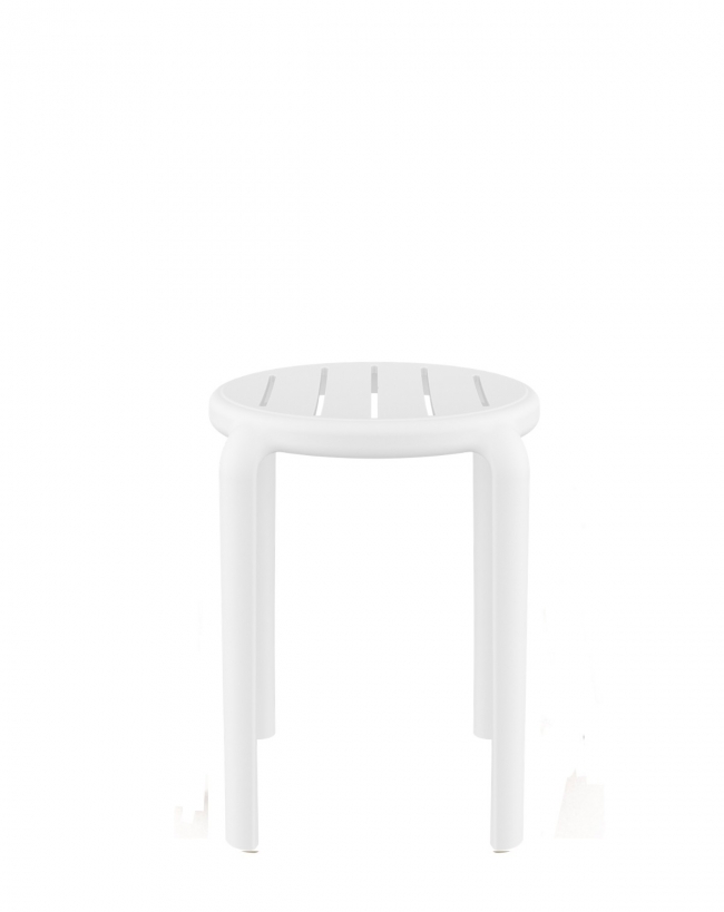  Tom/S-45cm* Stool White PL 