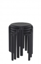  Tom/S-45cm* Stool Black PL 