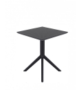  Sky/T70x70cm* Table Black PL 