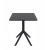  Sky/T80x80cm* Table Black PL 