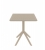  Sky/T80x80cm* Table Taupe PL 