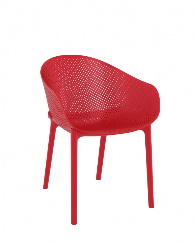  Sky* Armchair Red PL 