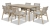  Sophie/D7 Dining Set 