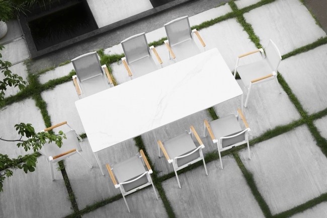  Aspen/D7-White Dining Set 