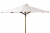  Lugano/W ø230cm Aluminum Umbrella Wood Look 