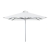  Lugano/S 230x230cm Aluminum Umbrella Silver 