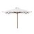  Lugano/SW 230x230cm Aluminum Umbrella Wood Look 