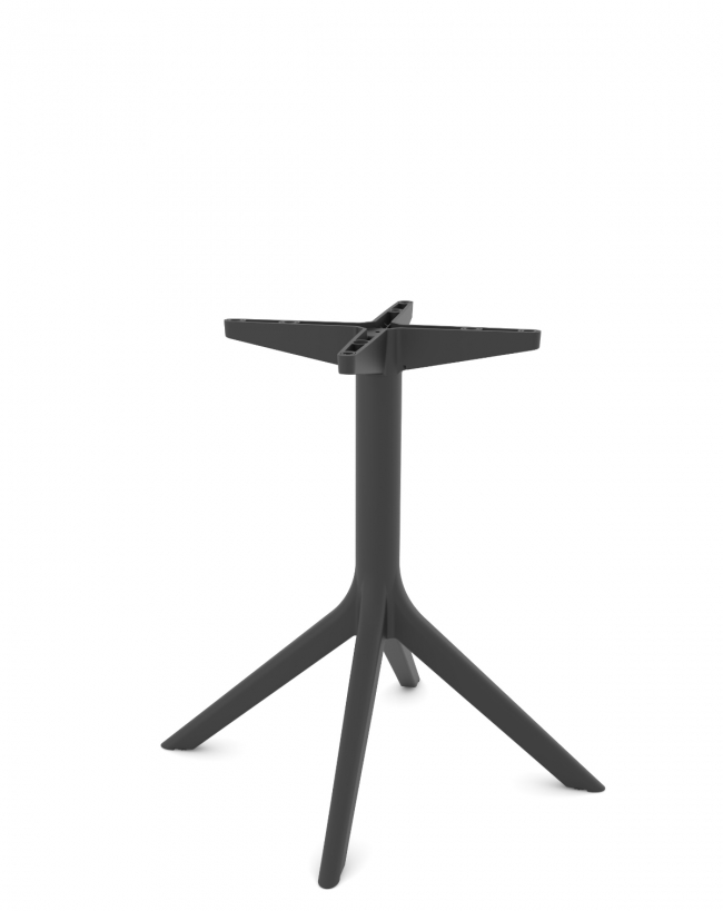  Rita/B* Resin Table Base Anthracite 