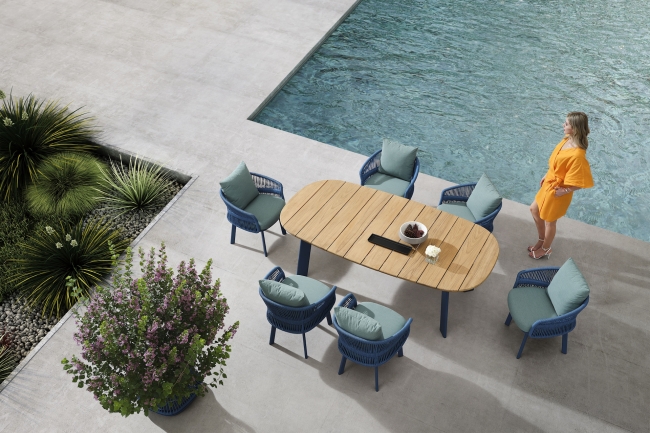  Aio/D7 Blue*, Dining set 7  (205580) 