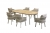  Aio/D7 Taupe*, Dining set 7  (225580) 