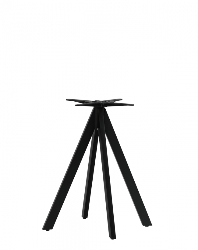  Paula-4 OUTDOOR Table-Base Black 