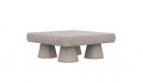  Pensacola/-104x104xh.40,6cm Concrete Table Oat 
