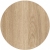  Compact Table Top R59cm Light Oak 